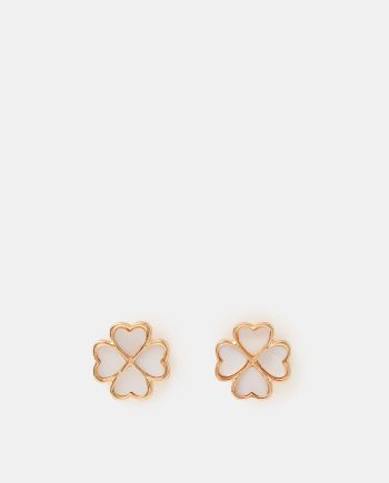 Lucky Clover Stud Earrings