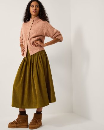 Nieve neppy cardigan pink