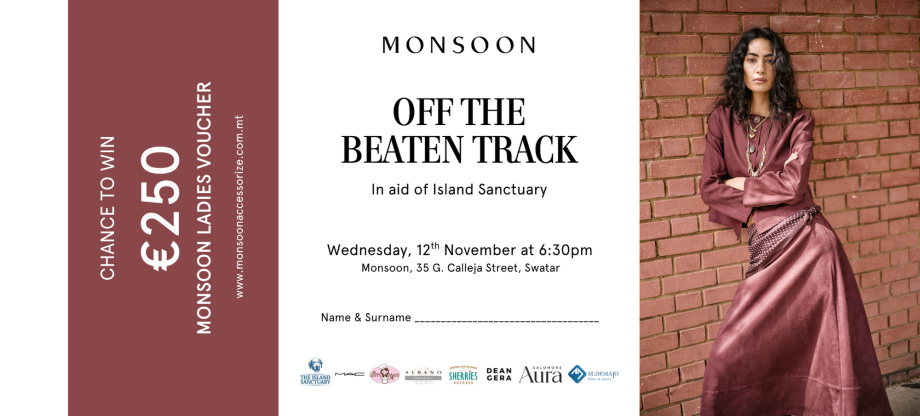 Off The Beaten Track Fashion Show Ticket
