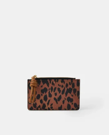 Leopard Print Card Holder