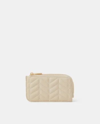 Chevron Quilted Card Holder