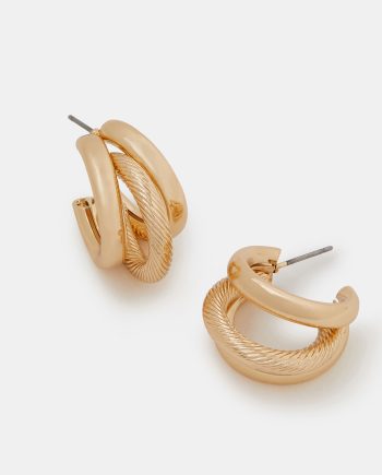 TRIPLE HOOP EARRINGS