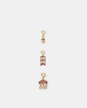 3-PACK LONDON JEWELLERY CHARMS