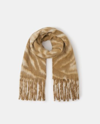 SUPER SOFT TIGER PRINT SCARF