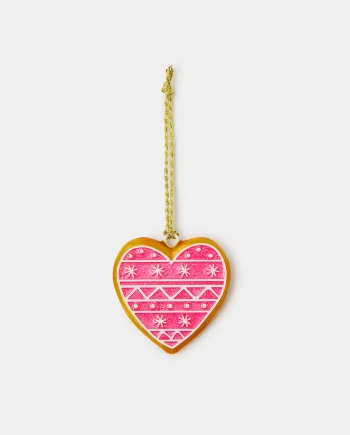 Heart Cookie Christmas Tree Decoration