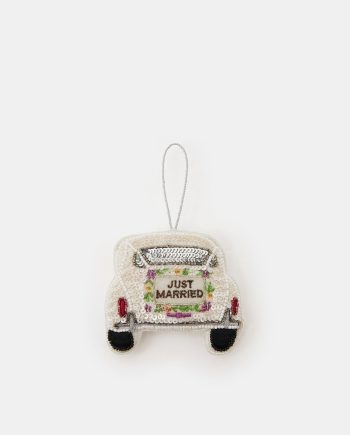 Just Married Car Christmas Tree Decoration