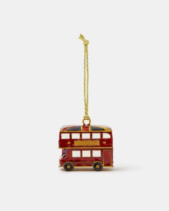 ENAMEL LONDON BUS DECORATION