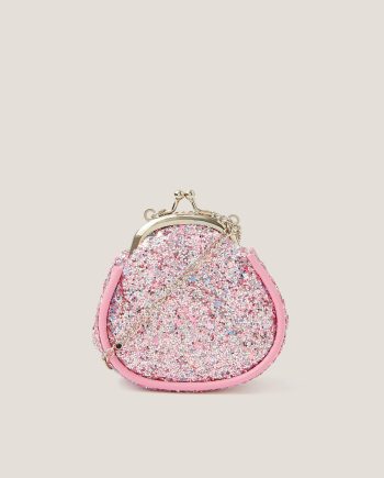 Mini Glitter Clip Frame Bag