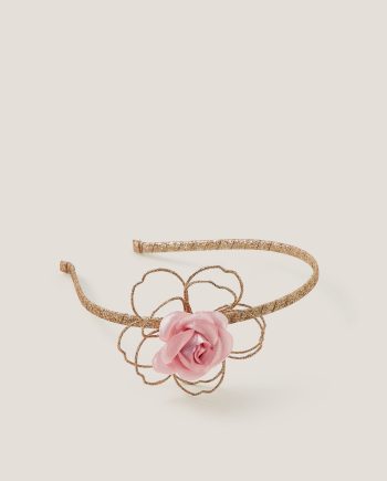 Rose Glitter Headband