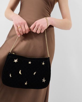 CELESTIAL CHARM VELVET BAG