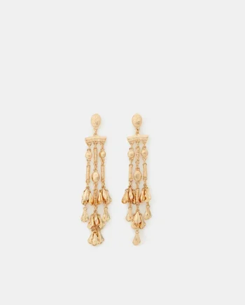 Molten Chandelier Drop Earrings
