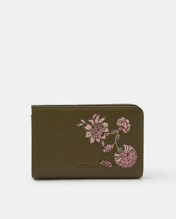 FLORAL EMBROIDERED PURSE