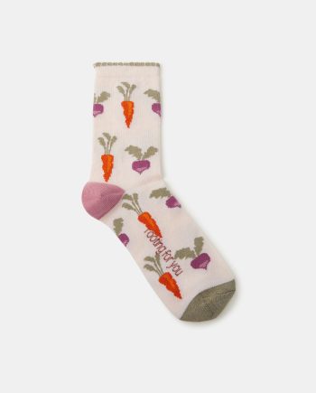 VEGETABLE PRINT SOCKS