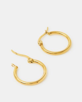 STAINLESS STEEL SMALL HOOP EARRINGS
