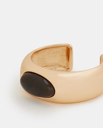 RESIN STONE CUFF BRACELET