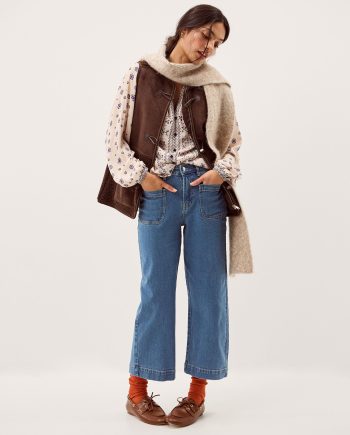 Arlo Regular Crop Jeans Blue