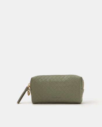 WOVEN CHARM POUCH