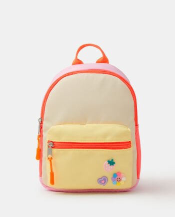 GIRLS COLOURBLOCK BACKPACK