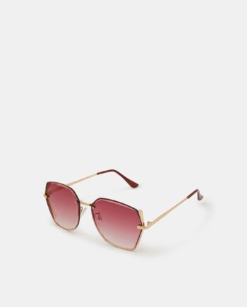 GEOMETRIC METAL SUNGLASSES