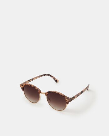 TORT BROWLINE SUNGLASSES
