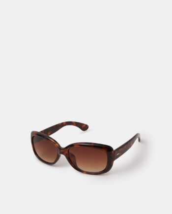 RECTANGLE TORT WRAP SUNGLASSES