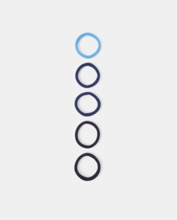 5-PACK TOWELLING HAIR BANDS