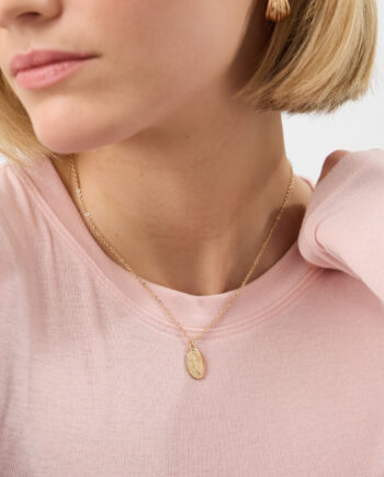 FLOWER PENDANT NECKLACE