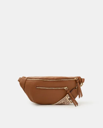 Sling Crossbody Bag Tan