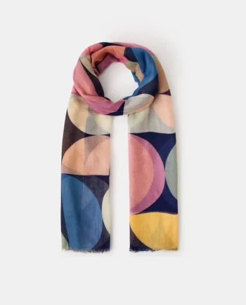 Lightweight Retro Spot Scarf