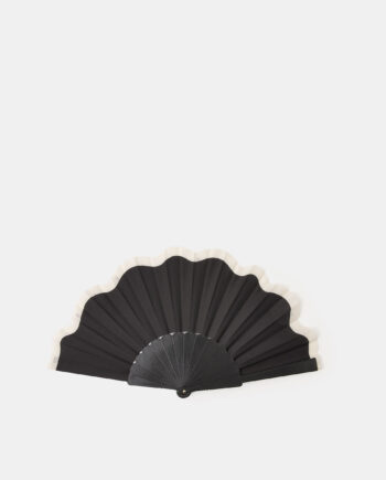SCALLOP FOLDABLE FAN