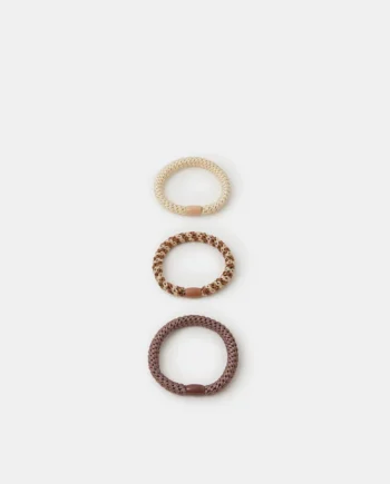 3-Pack Cord Hair Bands