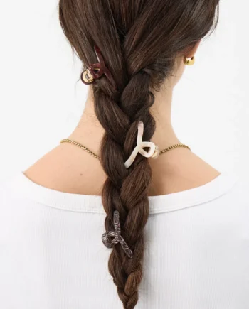 3-Pack Mini Twist Claw Clips