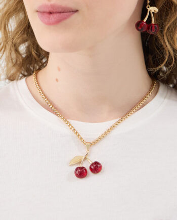 Cherry Pendant Necklace