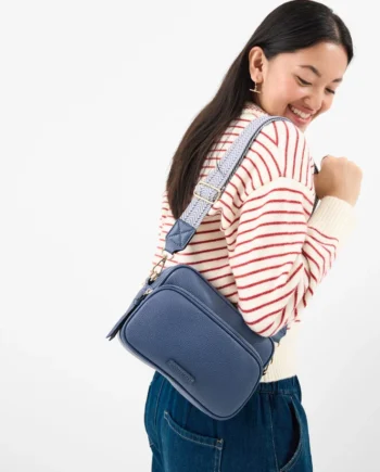 Double Zip Crossbody Bag