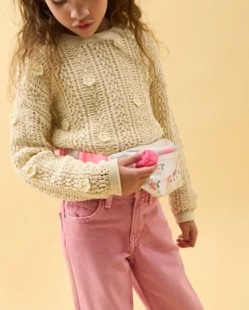 Girls Cowboy Metallic Bum Bag