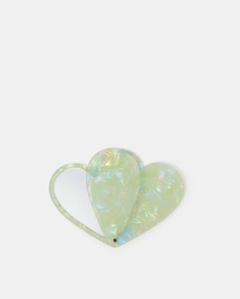 HEART COMPACT MIRROR