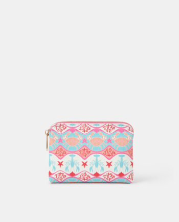 CRAB PRINT COIN PURSE