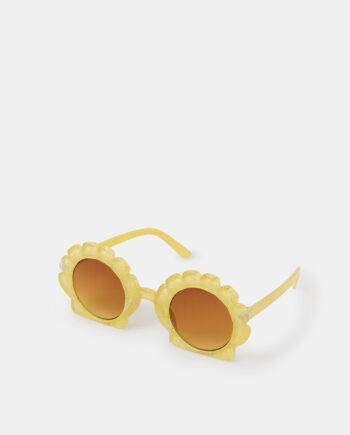 Girls Seashell Round Sunglasses