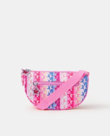 GIRLS STAR PRINT CROSSBODY BAG
