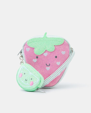 Girls Strawberry Bag & Lime Purse
