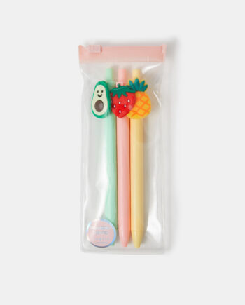 3-PACK GIRLS FRUIT SCENTED PENS