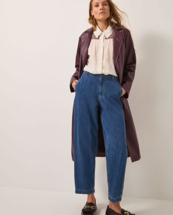 Novi Carrot Leg Jeans Blue