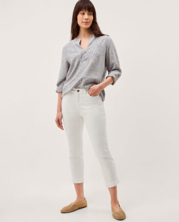 Idabella Cropped Skinny Jeans Natural