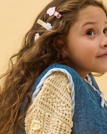 4-PACK GIRLS WESTERN HAIR CLIPS MULTI