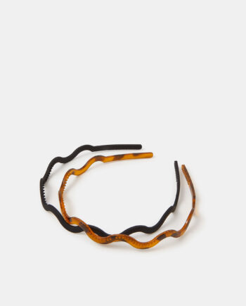 2-PACK WIGGLE MATTE HEADBANDS