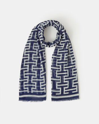 LIGHTWEIGHT GEOMETRIC PRINT SCARF