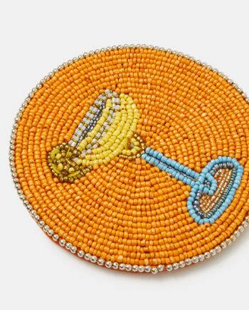 BEADED COCKTAIL COASTER