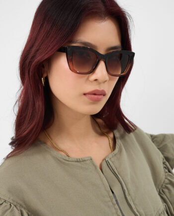TORT CAT EYE SUNGLASSES